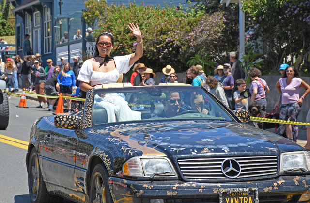 Star Yantra in Point Arena Independence Day Parade 2024